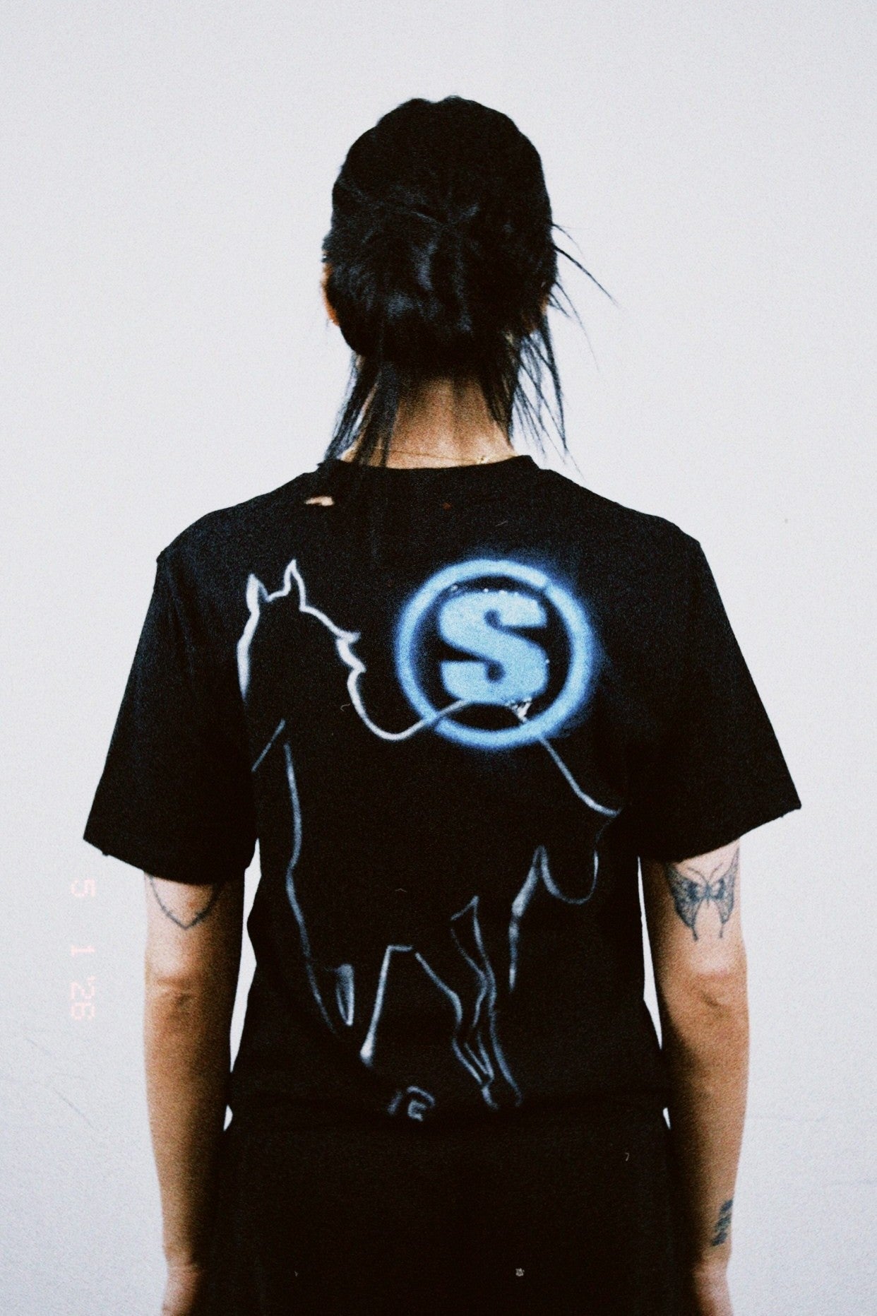 Agony Thrashed Box Tee - Onyx Black