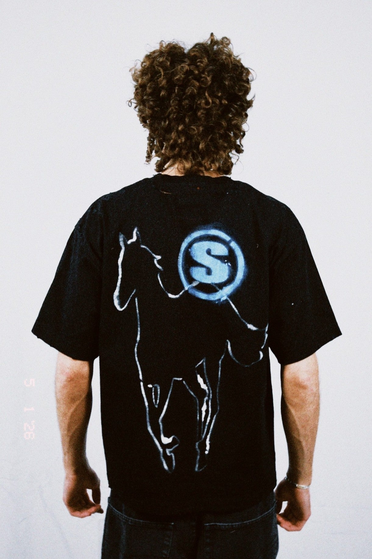 Agony Thrashed Box Tee - Onyx Black